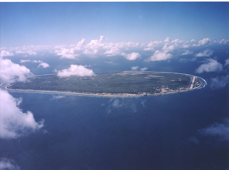 Nauru - Vue aérienne