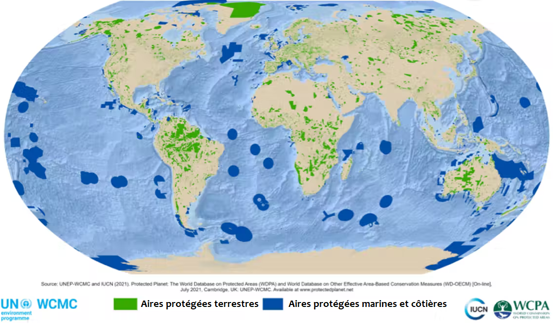 Protected areas world database
