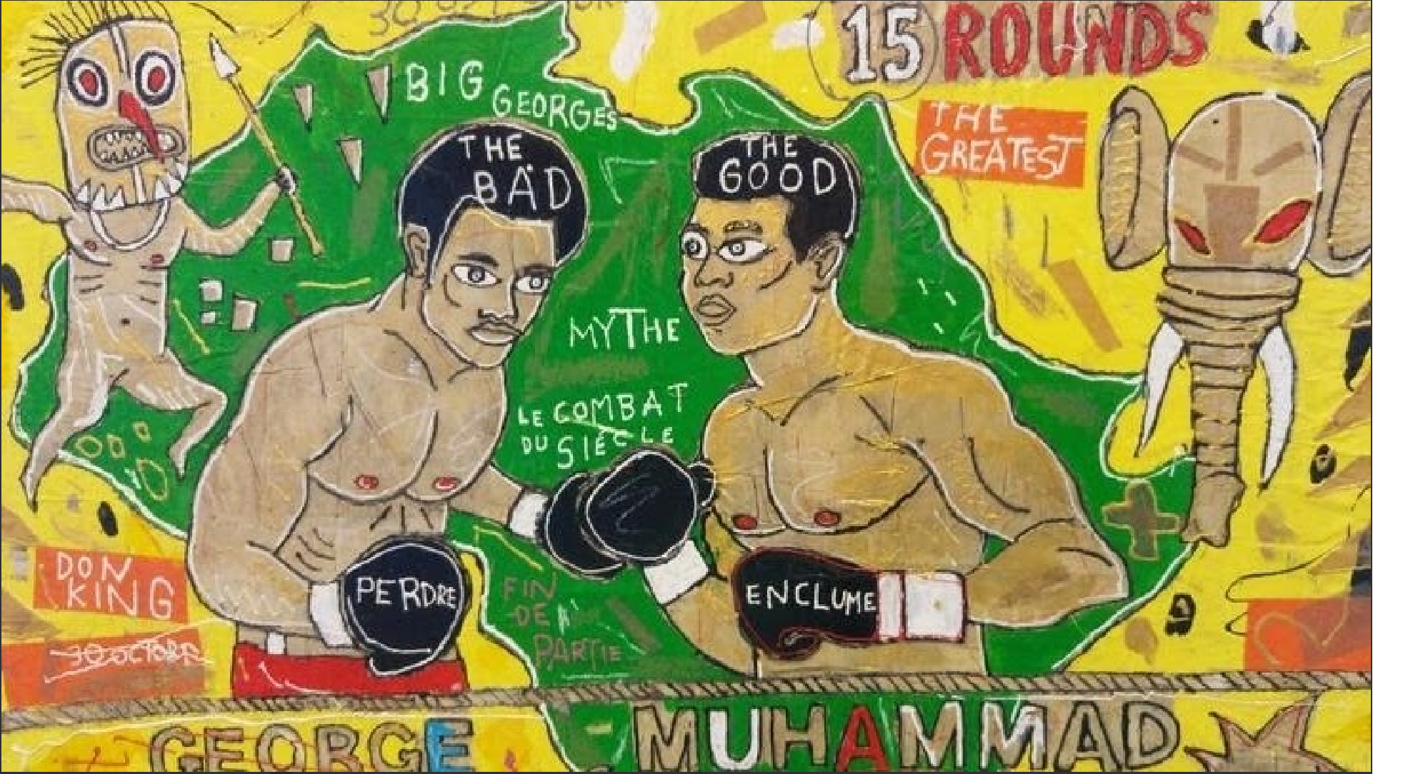 Kinshasa 1974 - Combat Georges Foreman vs Muhammad Ali