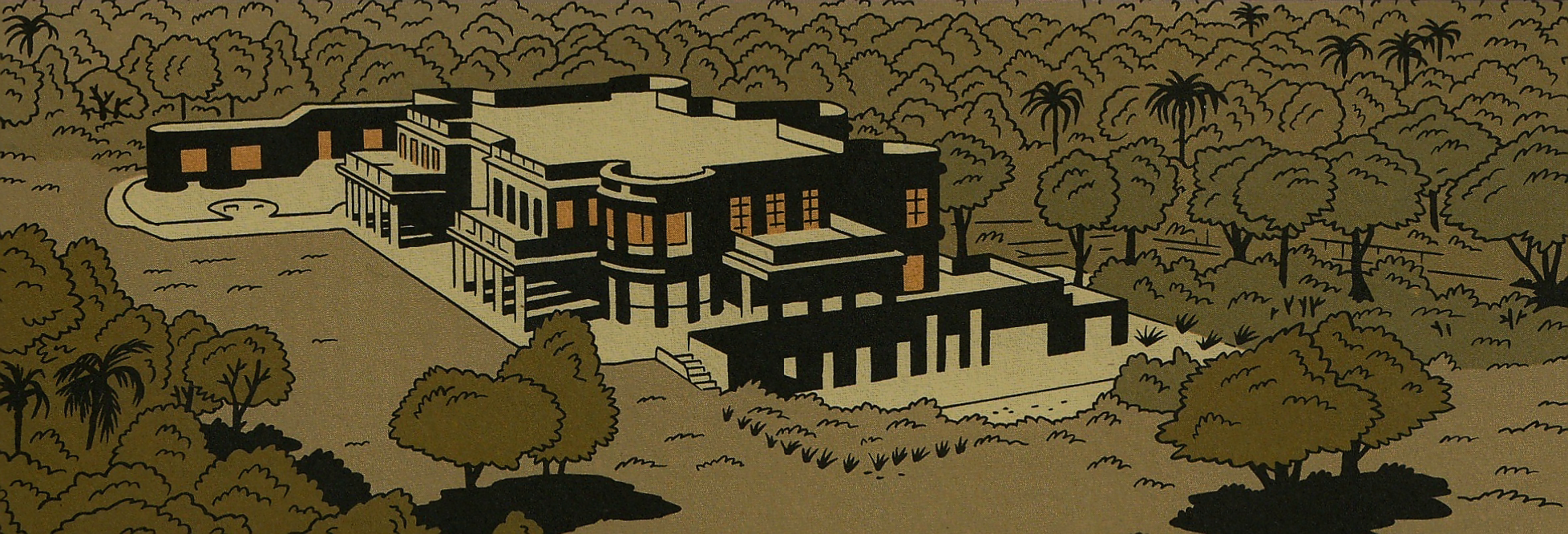 T'Zée ©Dargaud - Palais de Gbado