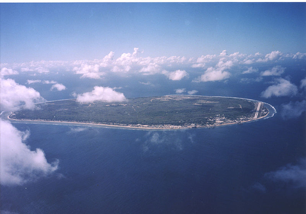 Nauru - Vue aérienne